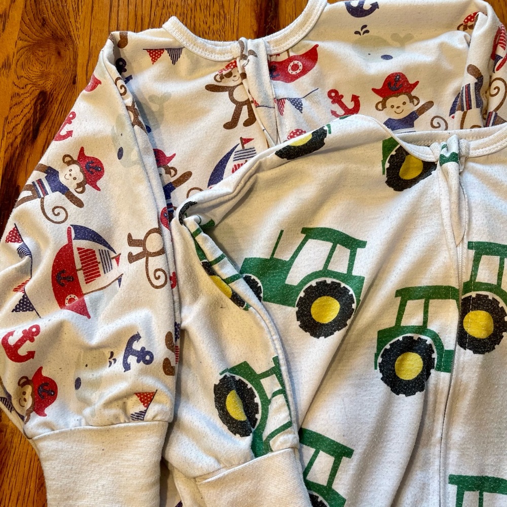 Zipadee zip “flying squirrel” pajamas 2-3t